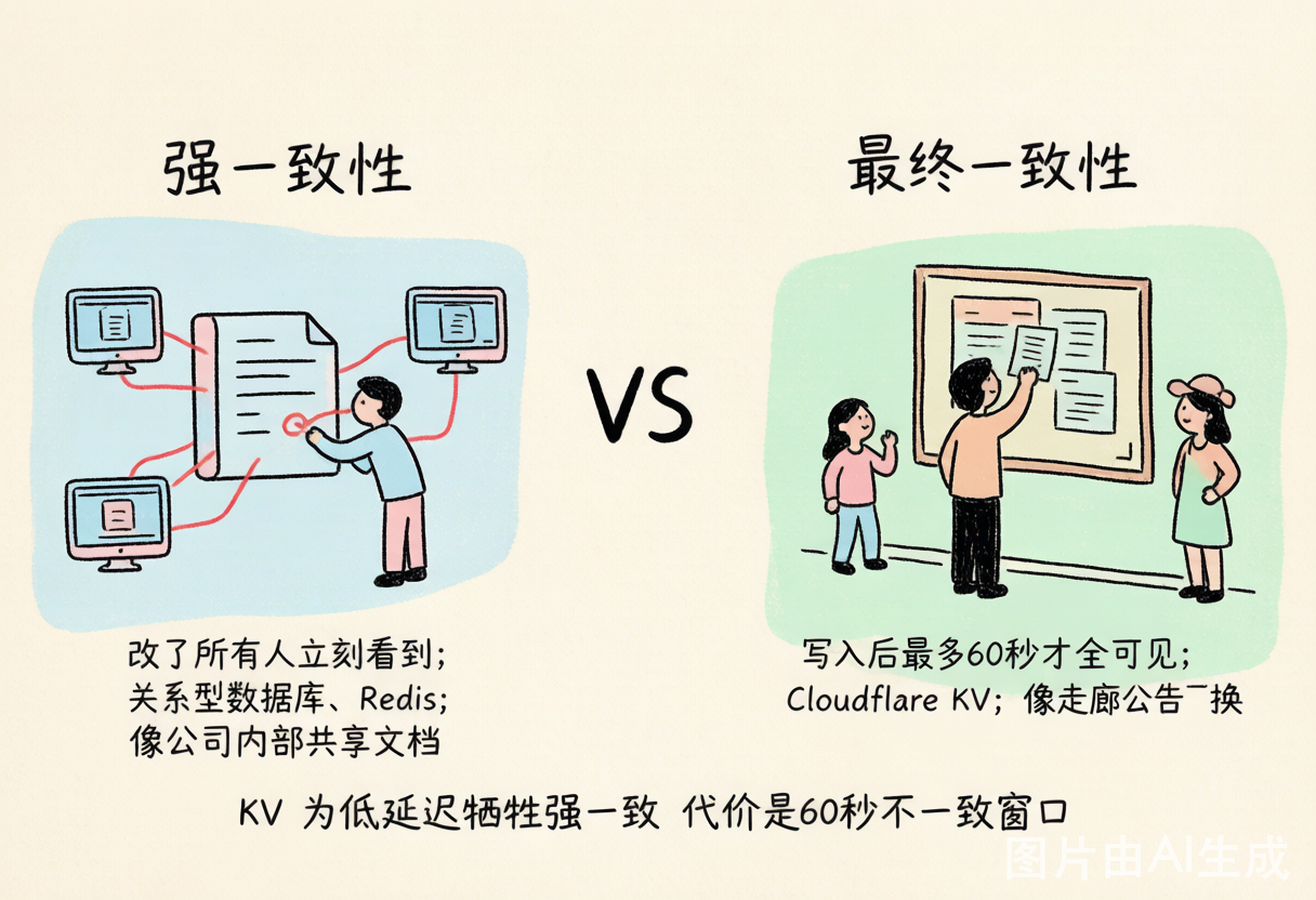最终一致性与强一致性对比