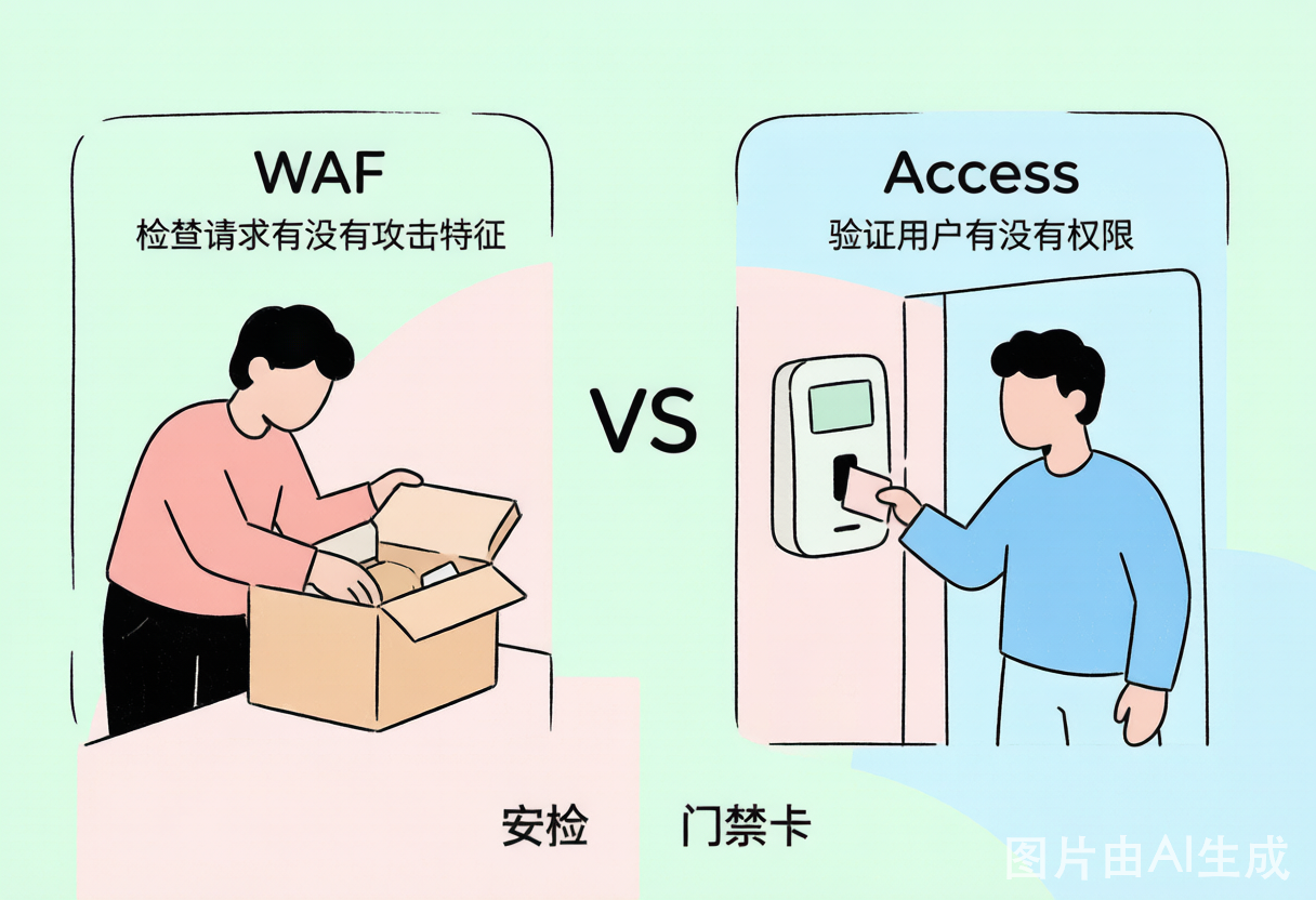 WAF 与 Access 的区别
