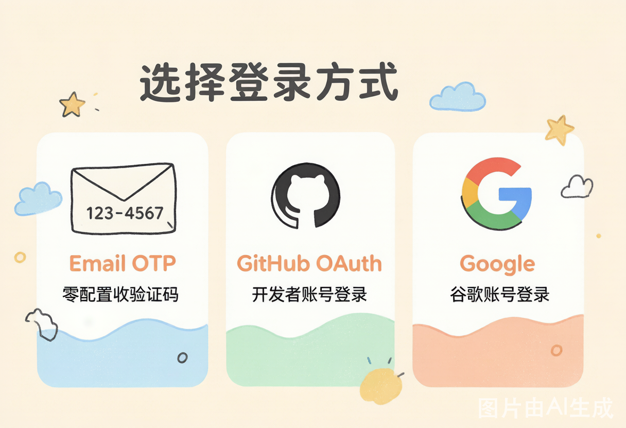 三种身份验证方式