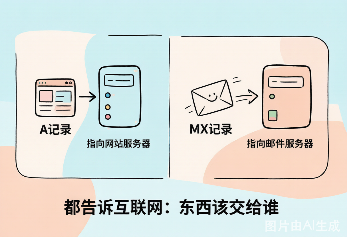 A记录 vs MX记录
