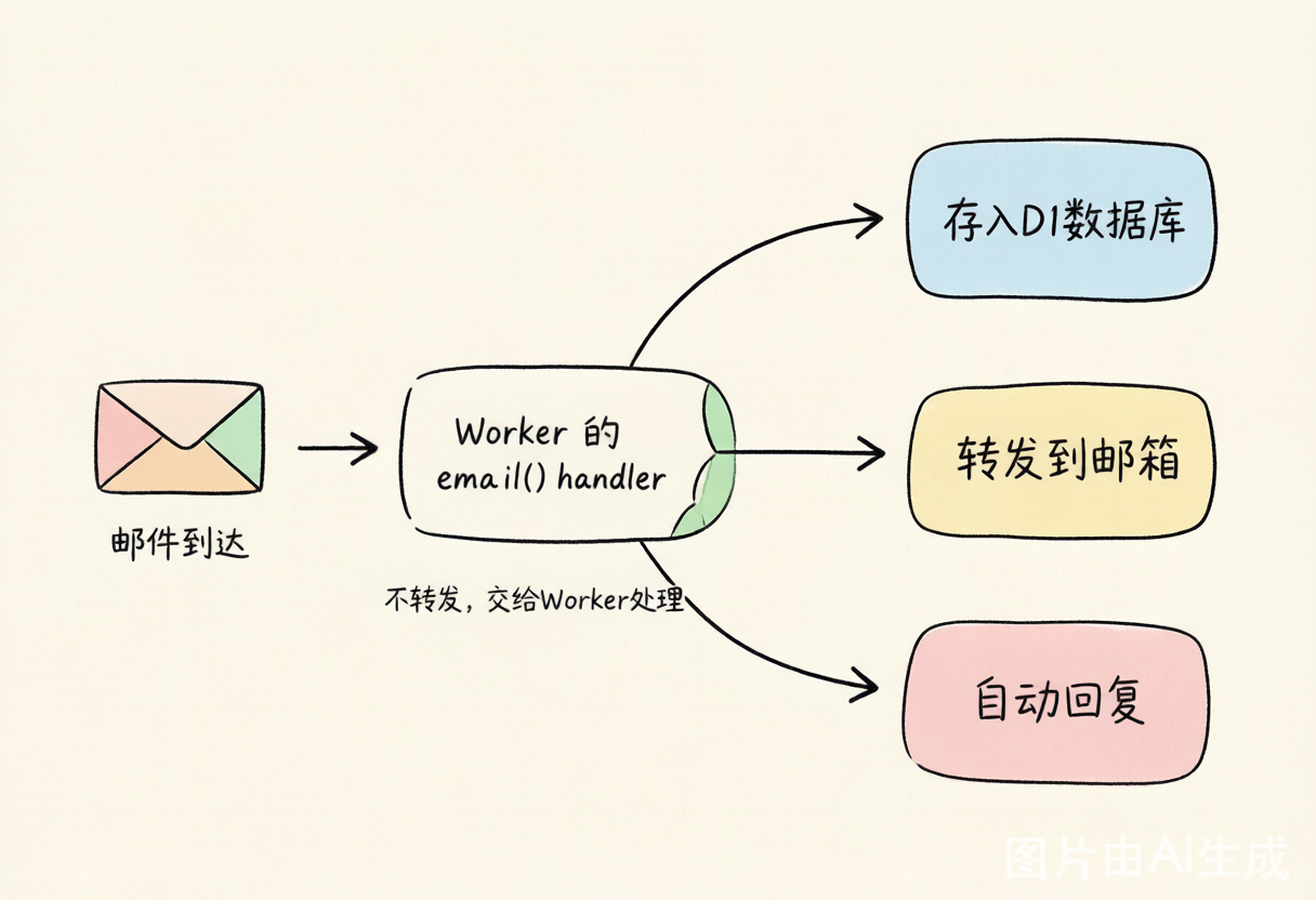 Email Worker 处理邮件