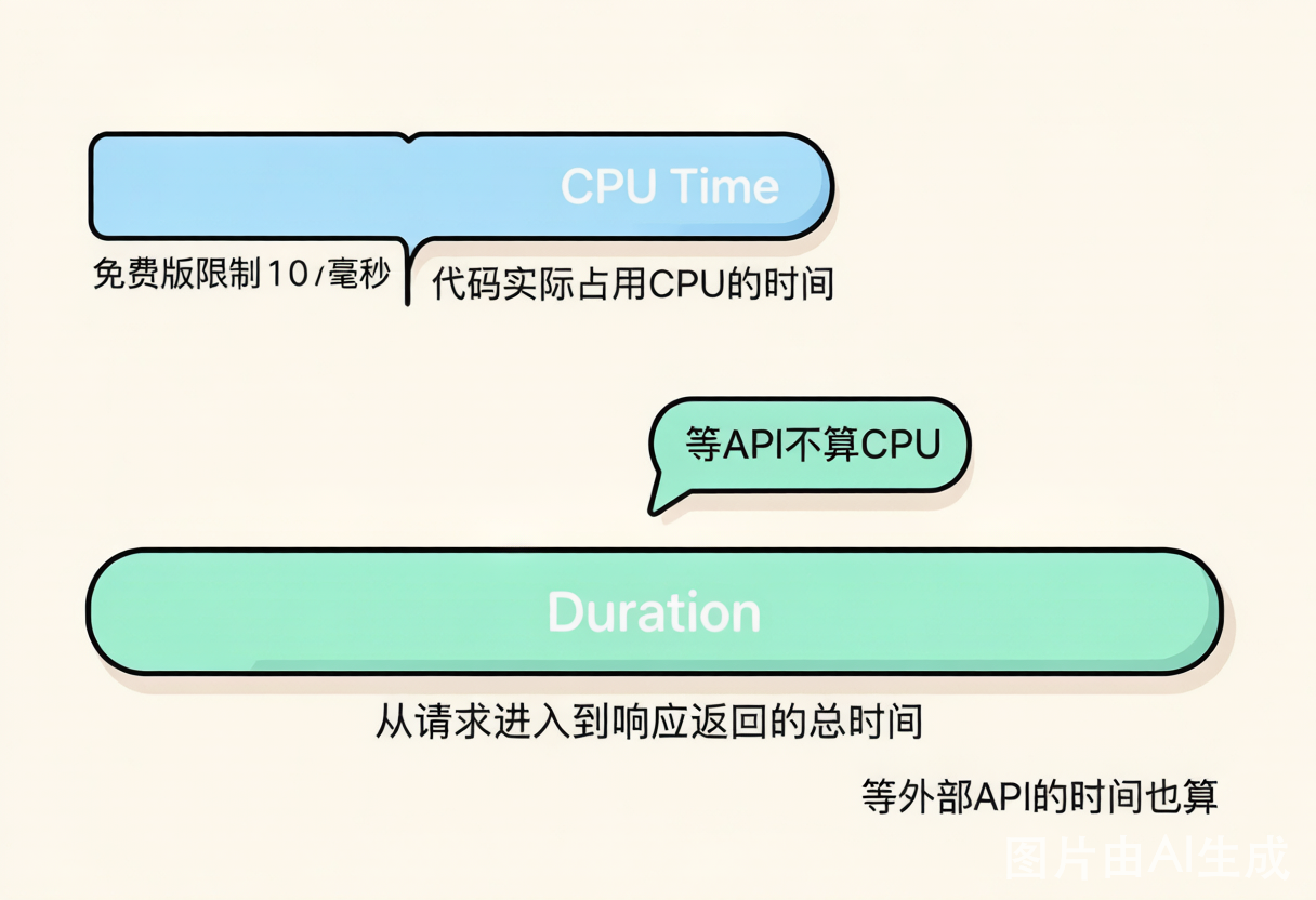 CPU Time vs Duration