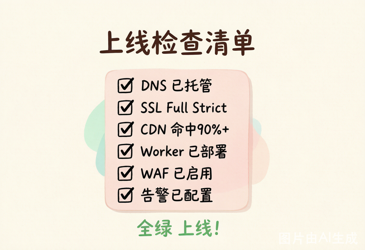 上线检查清单
